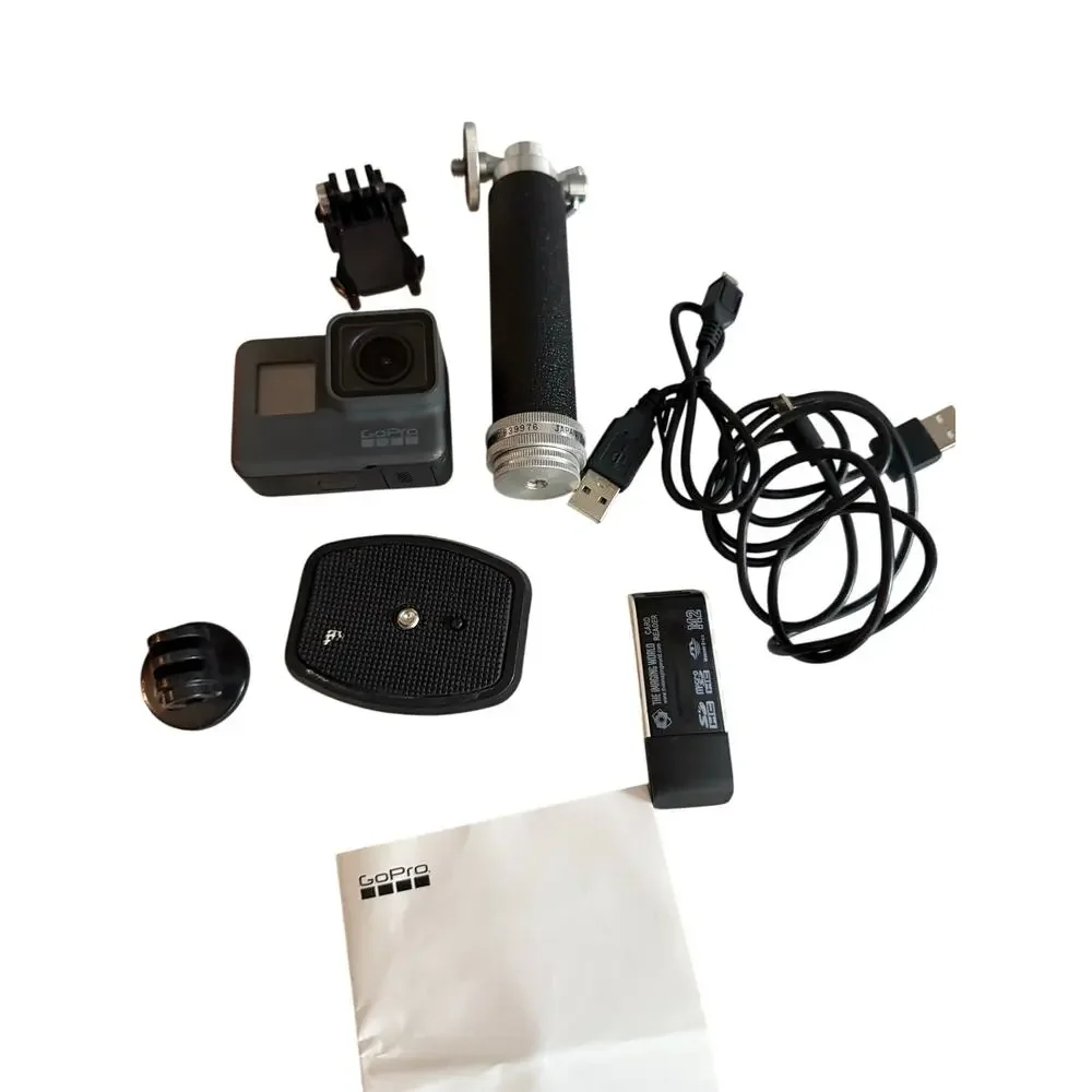 GoPro HERO5 Black 4K Action Camera Bundle w/ 64GB SD Card Accessories Tested